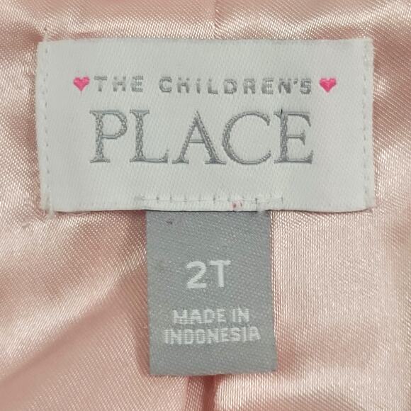 Toddler Girls Faux Fur Shrug w/ Rhinestone Button - Pink - Size 2T‎ - Picture 3 of 7